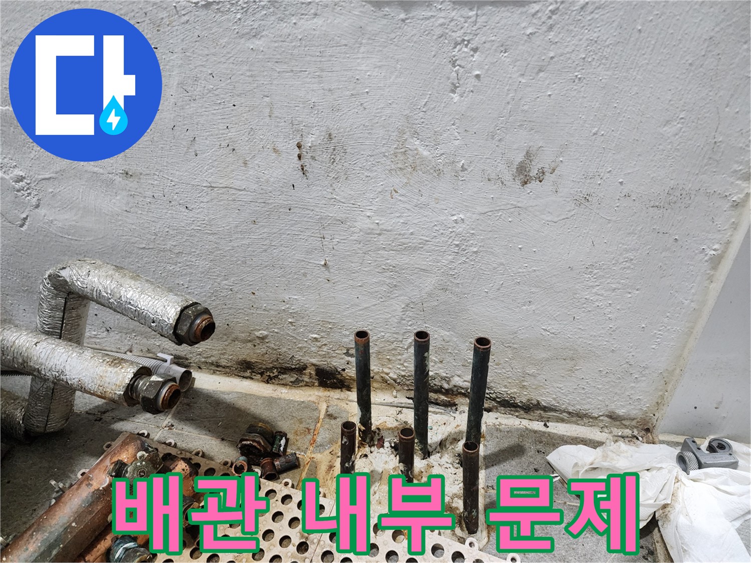 양천구 신월동 한일주택 - 배관 내부 문제