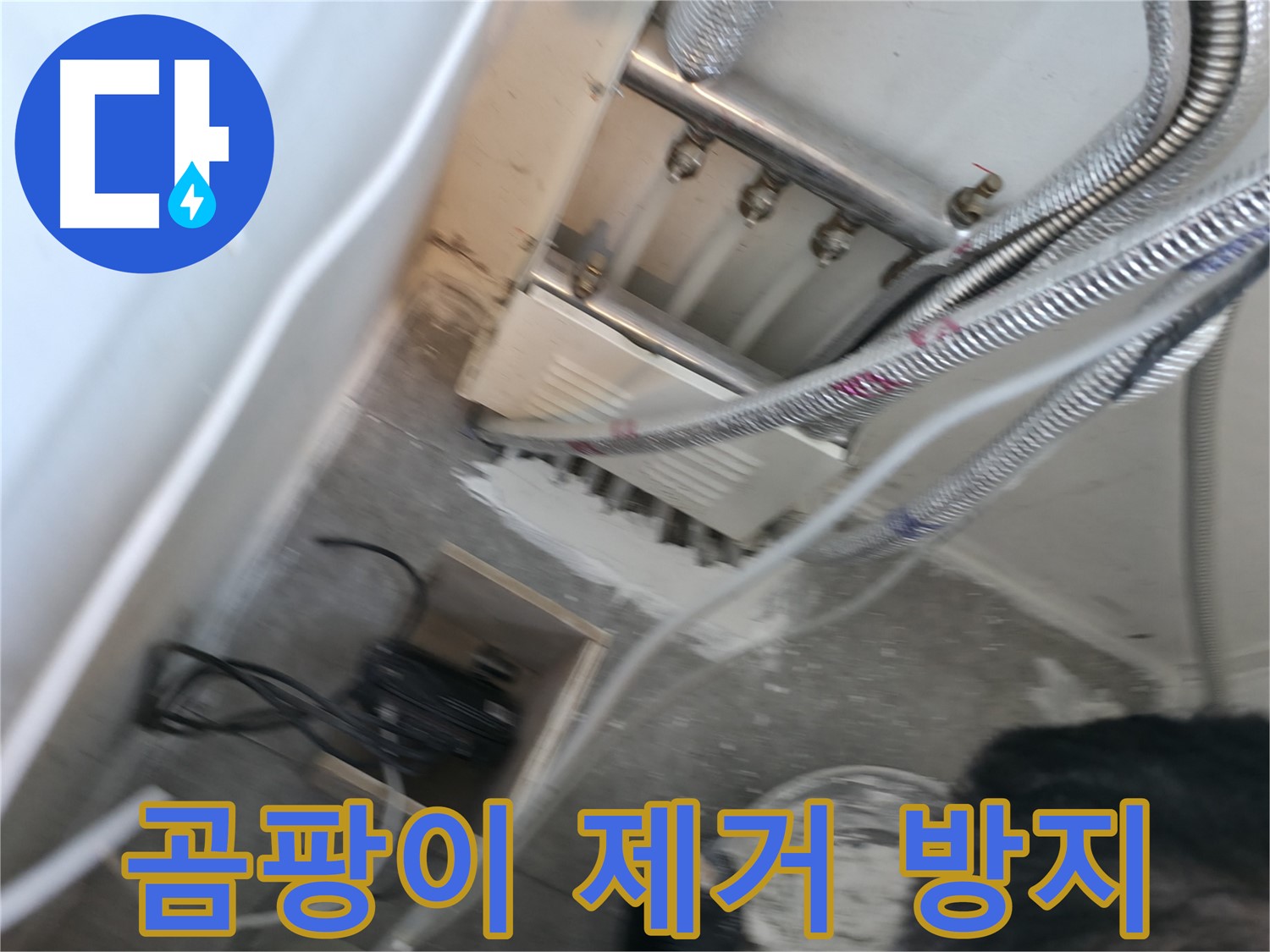신림 하이츠빌라 누수 후 곰팡이 제거 - 쾌적한 환경으로