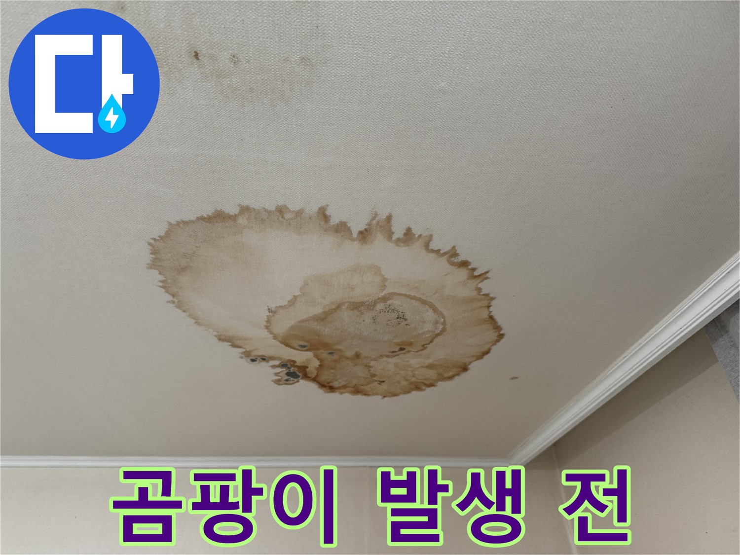 서대문구 세검정로 누수 - 곰팡이 발생 전 누수 해결 - 빠른 조치