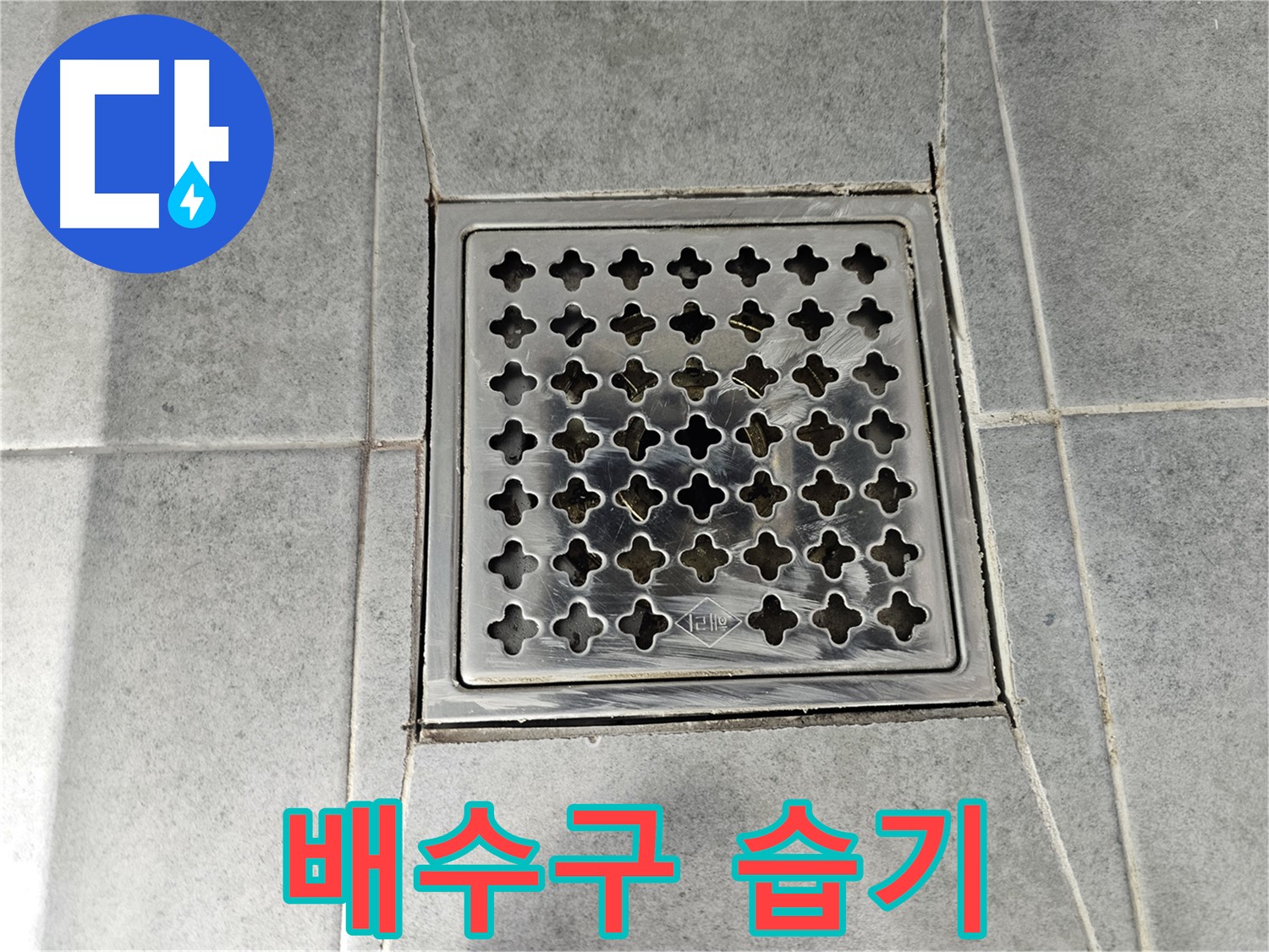 마포구 도화동 현대1차 아파트 욕실 배수구 주변 습기 - 누수 가능성 점검