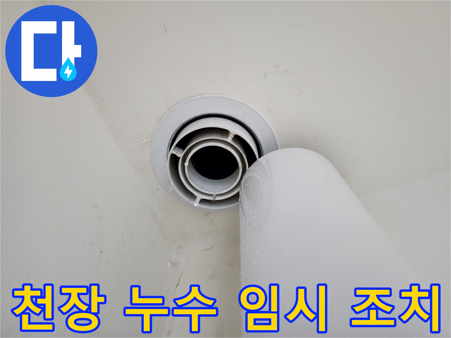 분당 대장동 힐스테이트 판교 엘포레에서 발생한 천장 누수 - 임시 조치를 통해 누수 확산을 막고, 정확한 원인 파악을 위한 점검을 진행했습니다.