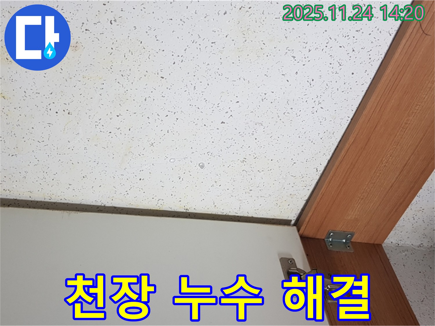 공릉2동 천장 누수 해결 - 원인부터 완벽하게