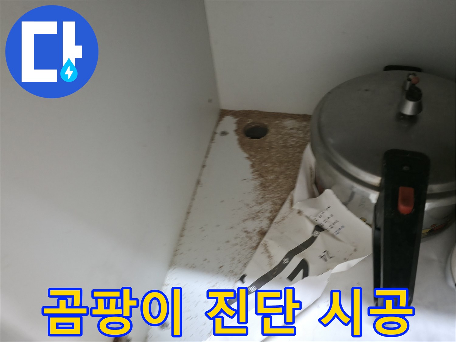 싱크대 누수 - 톱밥 - 365일 연중무휴 - 언제든 방문