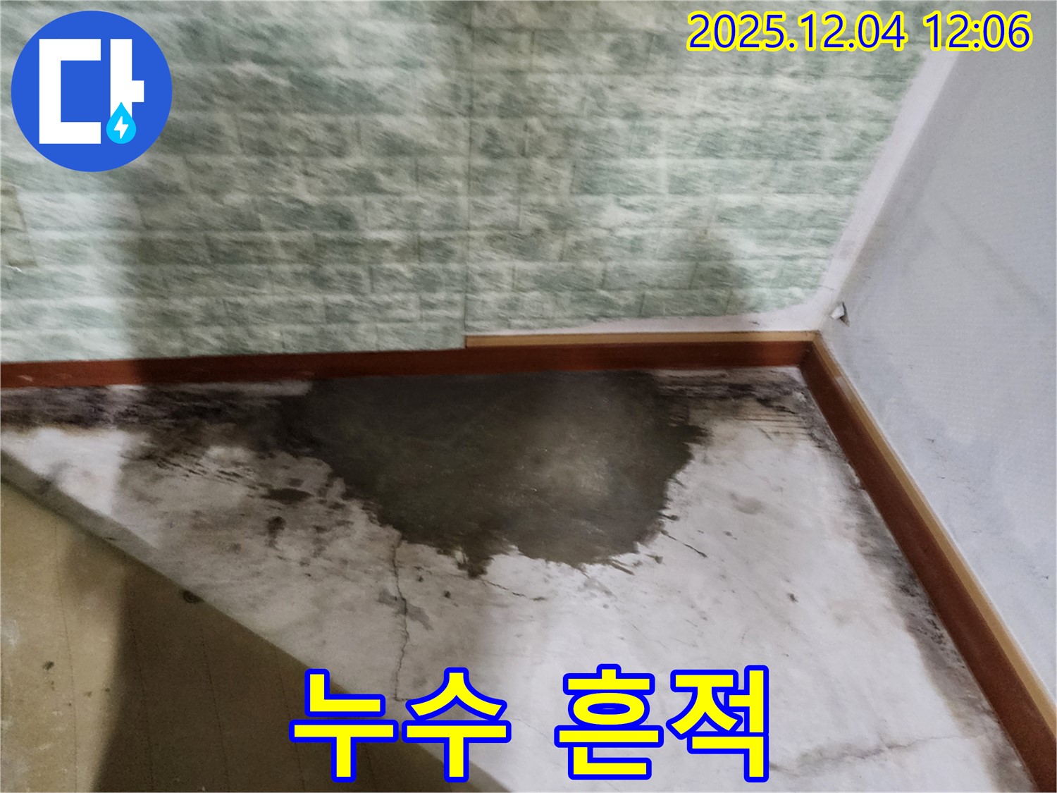 포천시 일동면 기산리 주택 - 누수 흔적, 완벽한 탐지와 시공