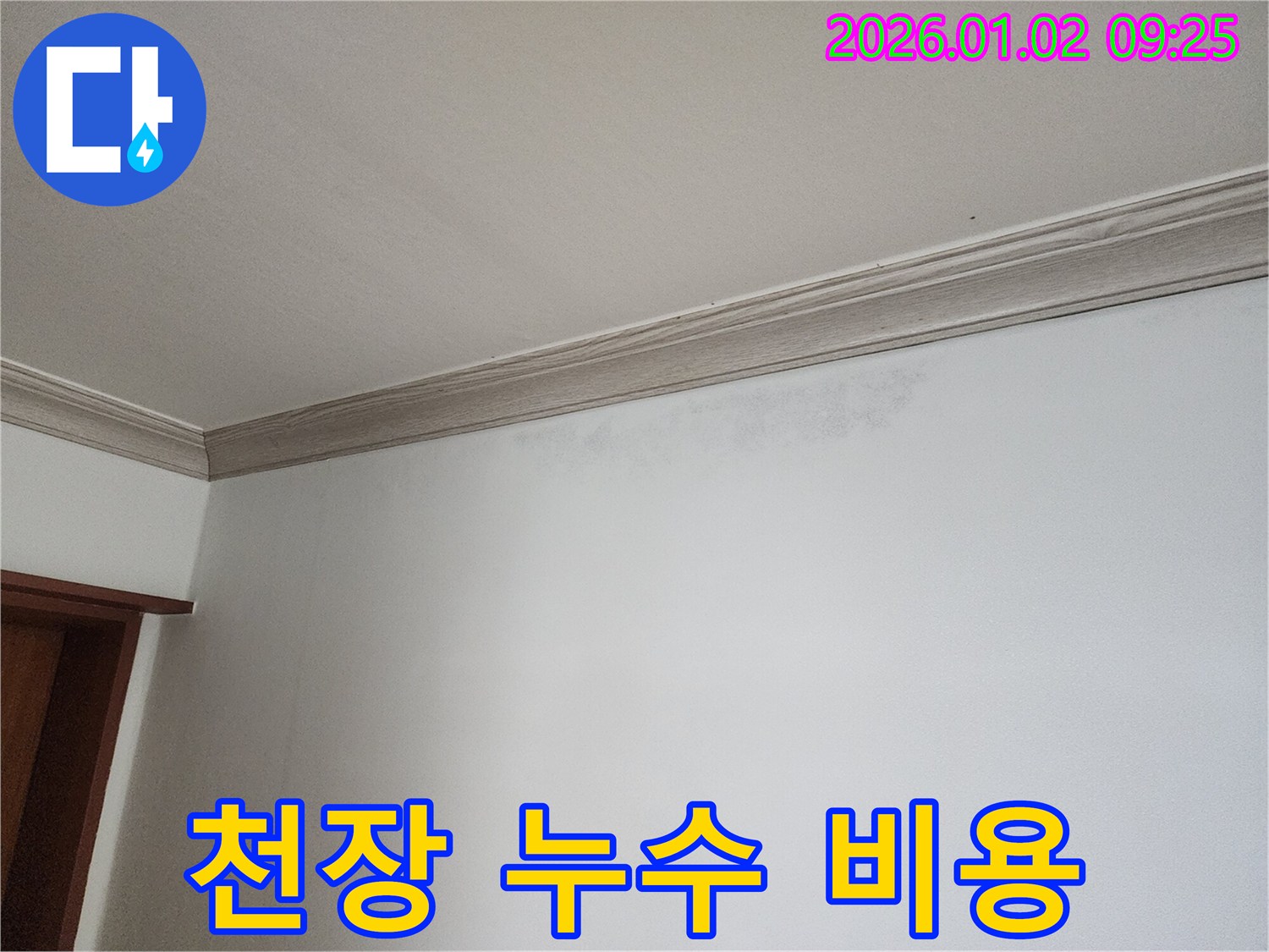 노원구 상계9동 천장 누수 - 합리적인 비용으로 해결