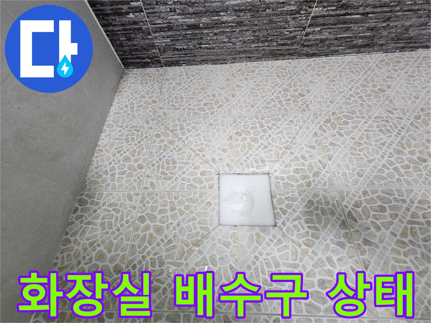 동대문구-화장실-배수구-유가-주변-타일-상태-확인