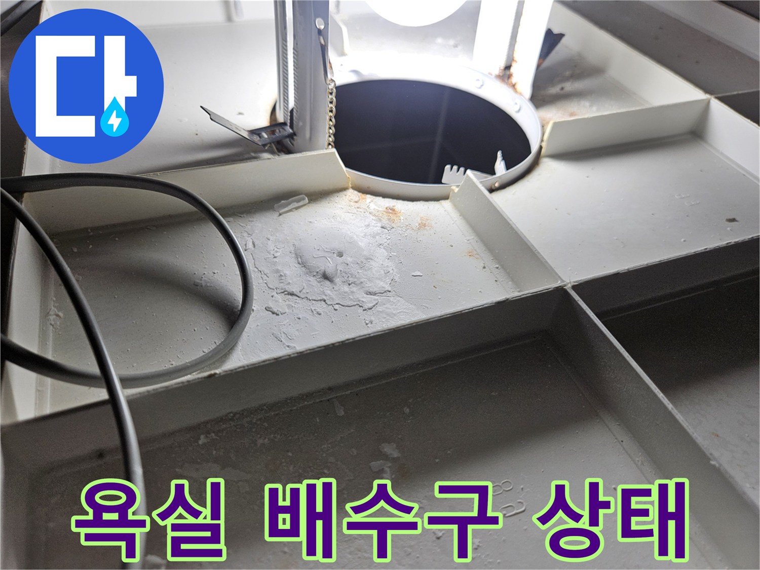 서산 성연면 화장/실/배/수/구/주/변/상/태/확/인