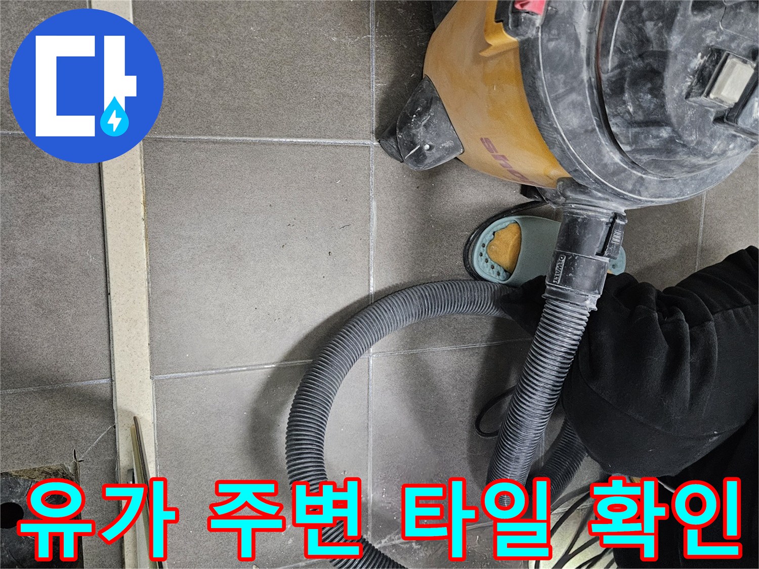 화장실-배수구-주변-틈새-조사-현장