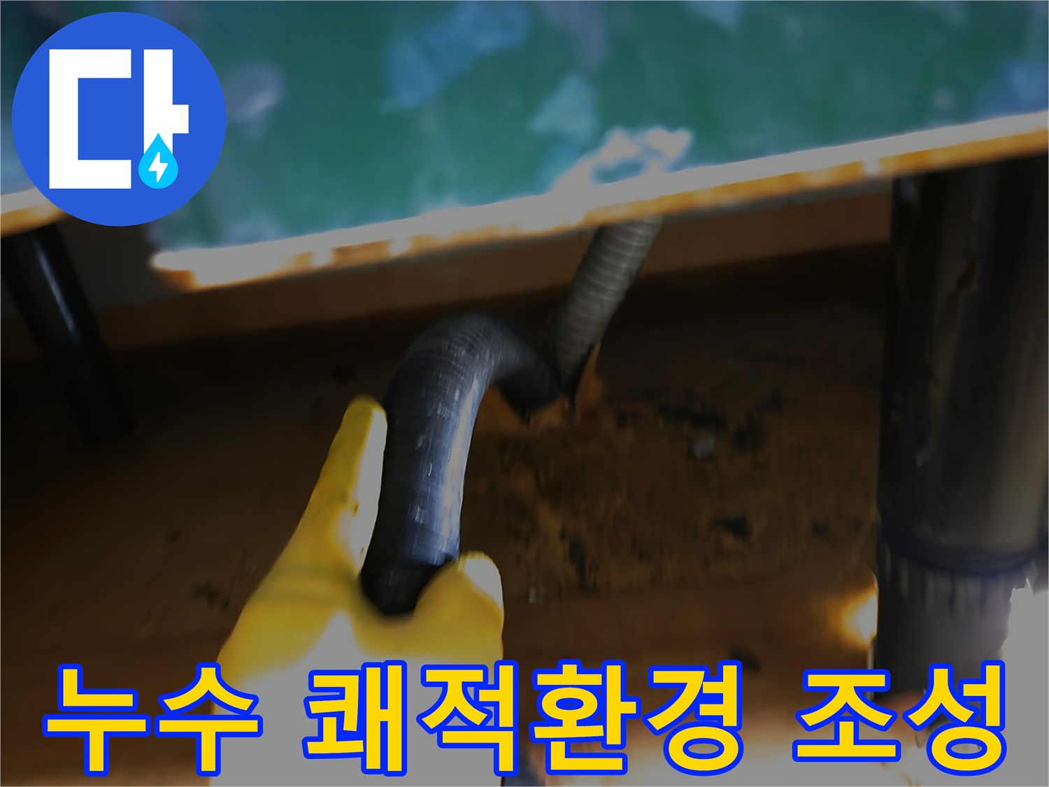 누수-현장의-물을-석션으로-제거하여-쾌적하고-건강한-환경을-조성하는-작업