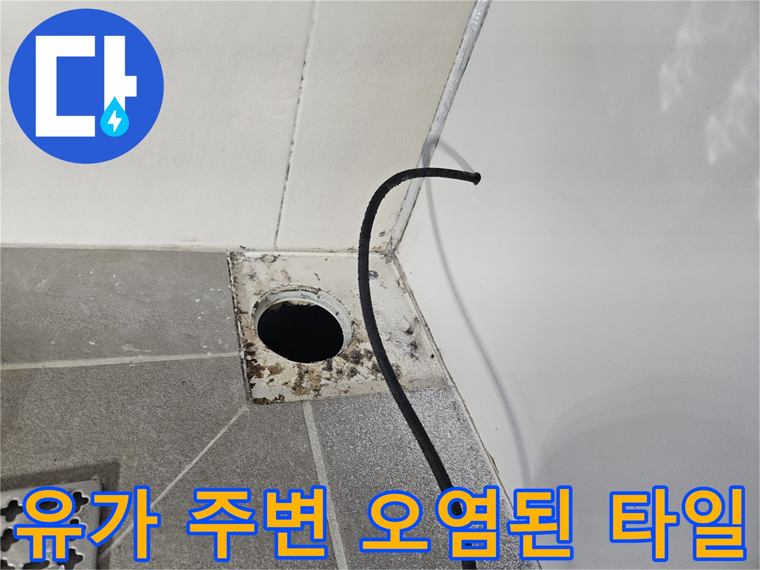 배수구-주변의-축축하고-오염된-타일_상태