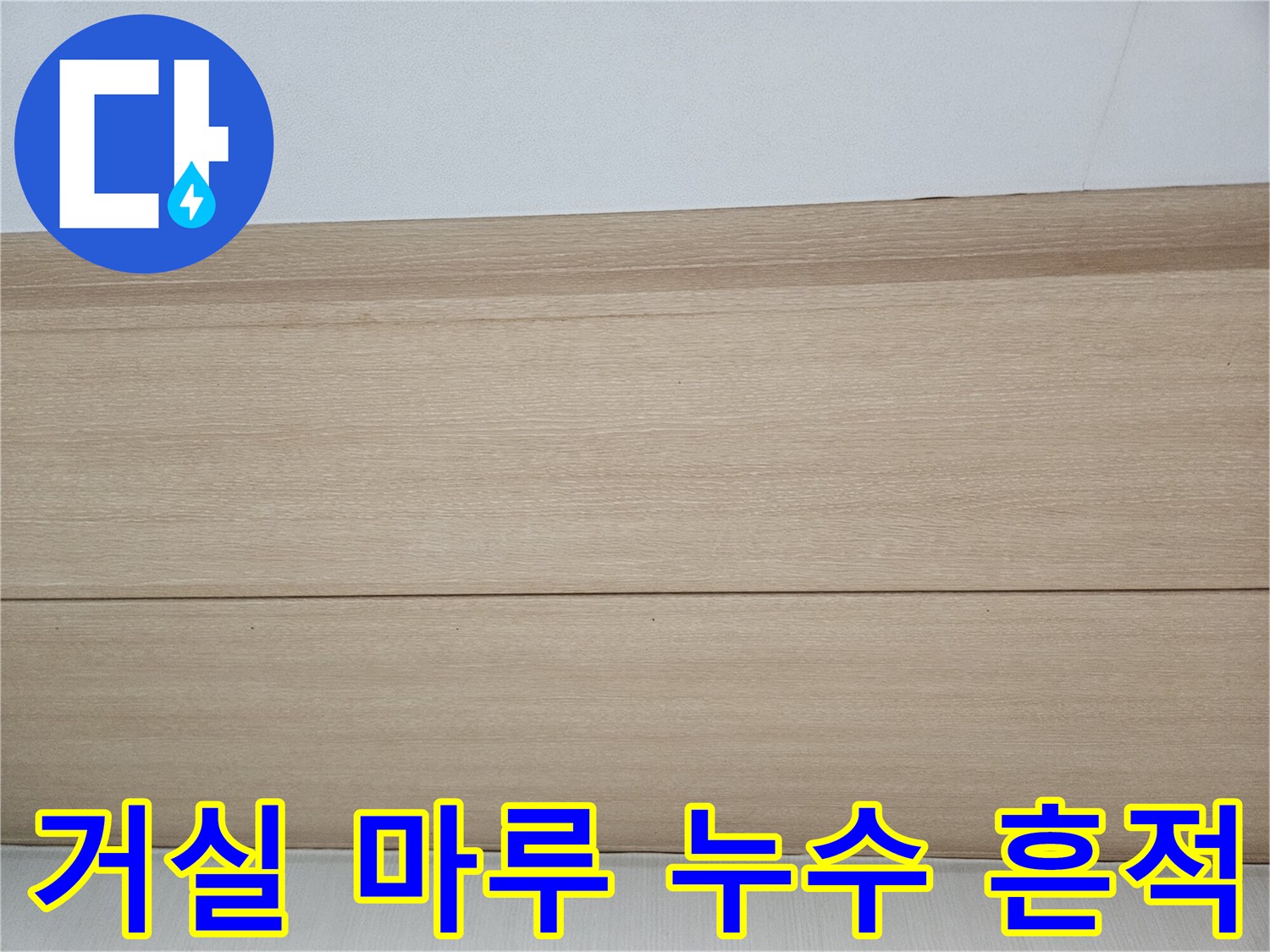 기흥구 거실-누수 진단을 위해 촬영한 바닥재 근접 사진