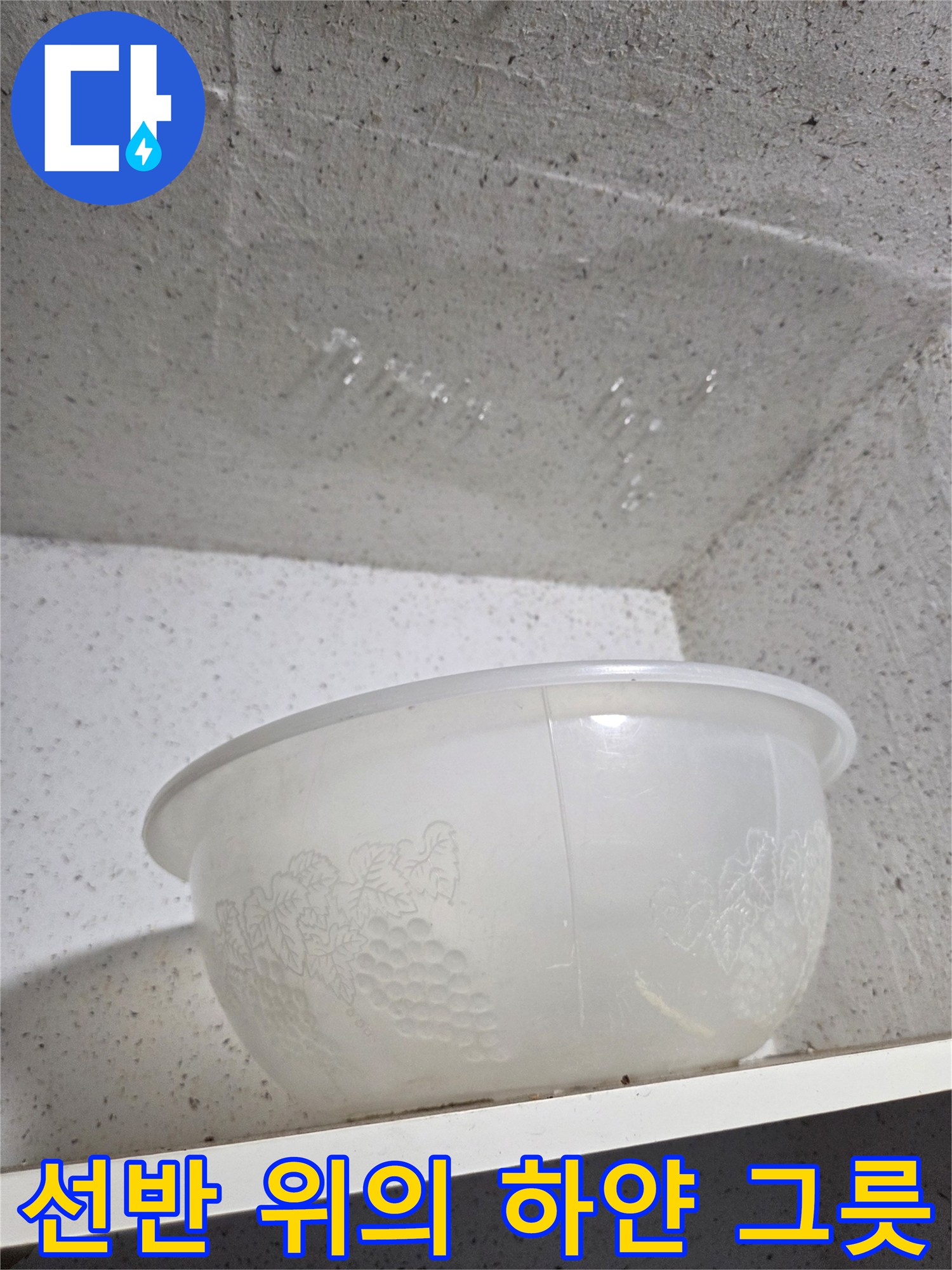 현장 선반 위에 놓인 깨끗한 상태의 그릇 이미지입니다.