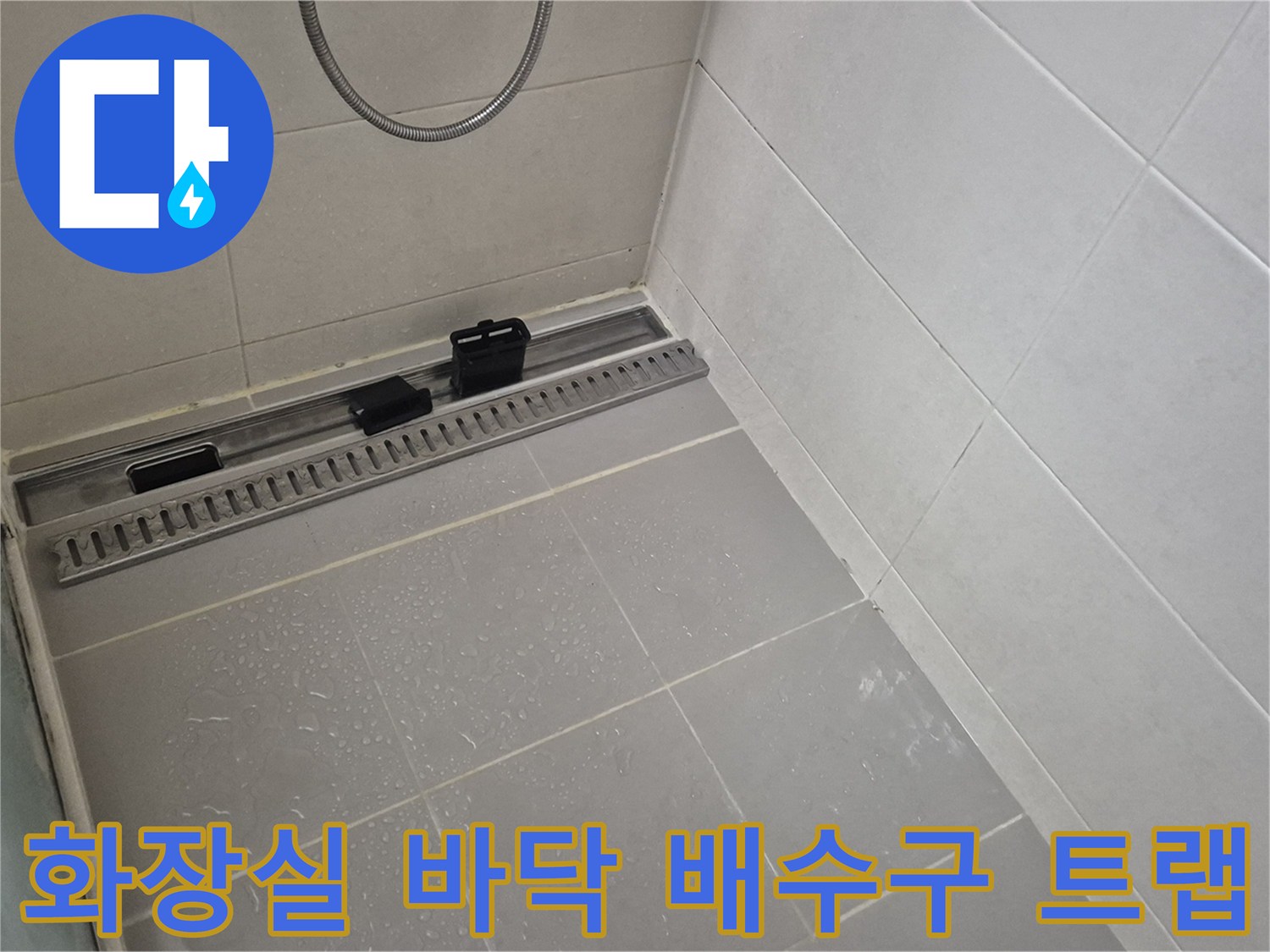 양주 고읍동 현장-배수 트랩 주변부 상태 기록