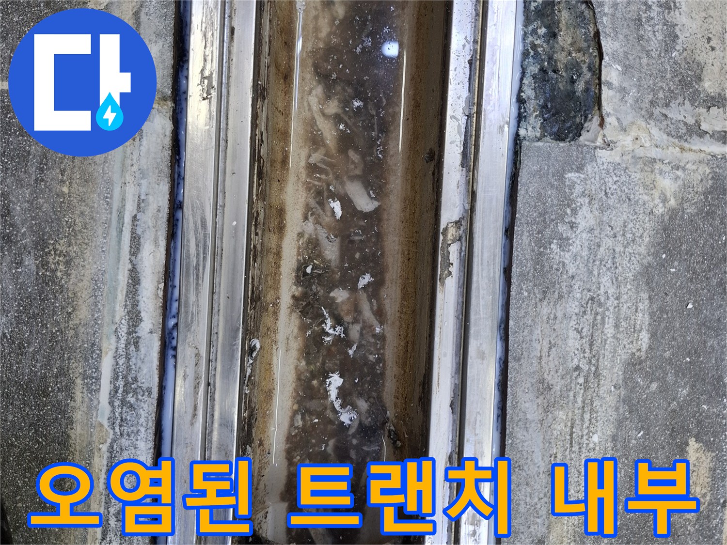 중랑구-식당-주방-트랜치-내부-오염-상태