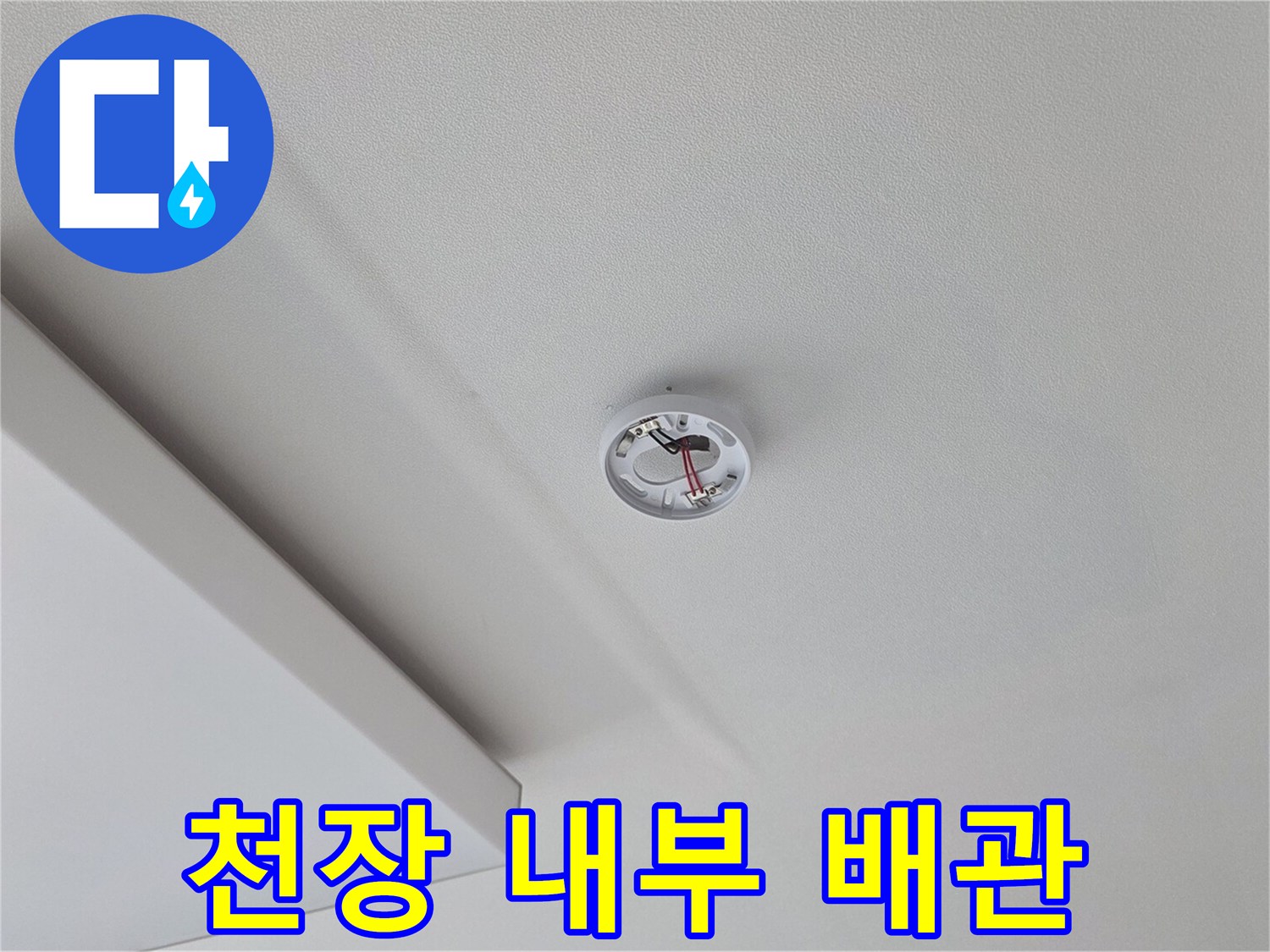 거실 천장-배관 연결부 정밀 진단