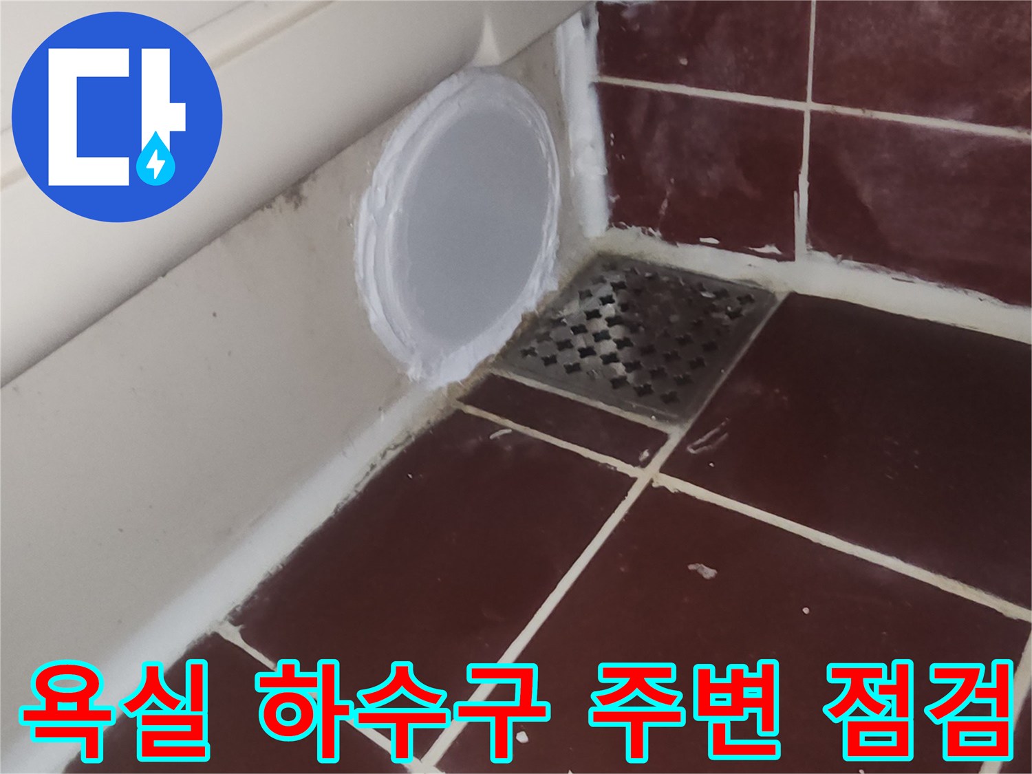 양천구-욕실-하수구-주변-배관-상태-확인