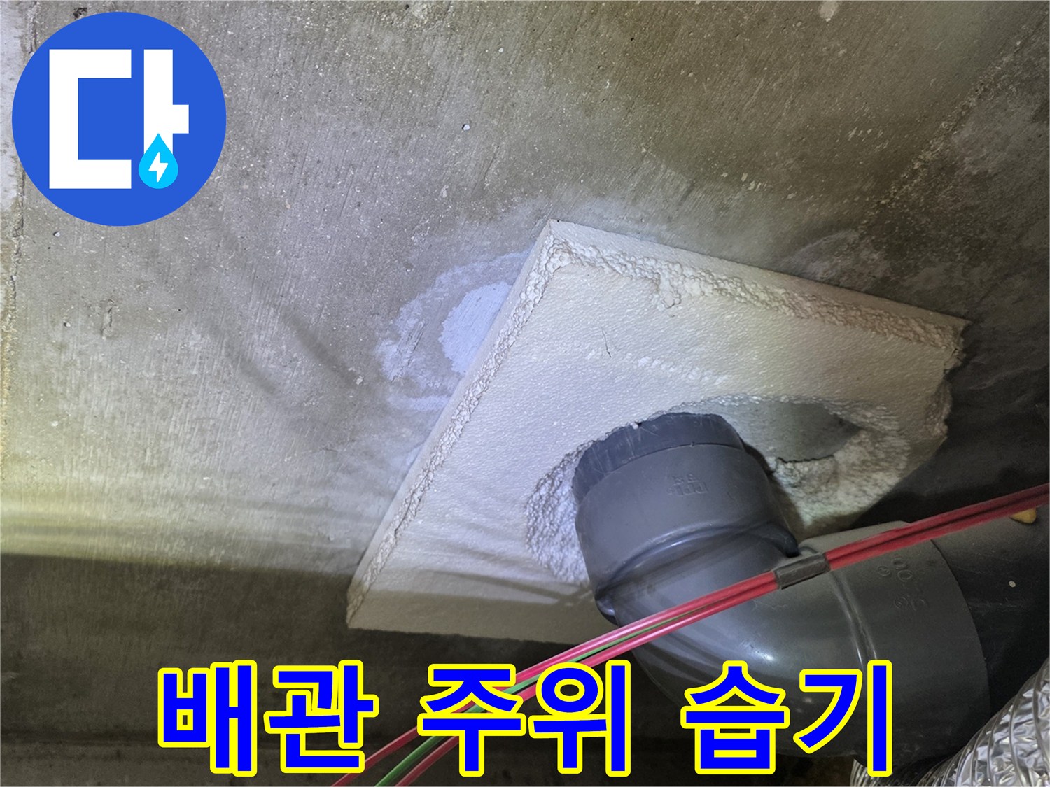 노원구-월계동-아파트-천장-배관-주변-습기-상태