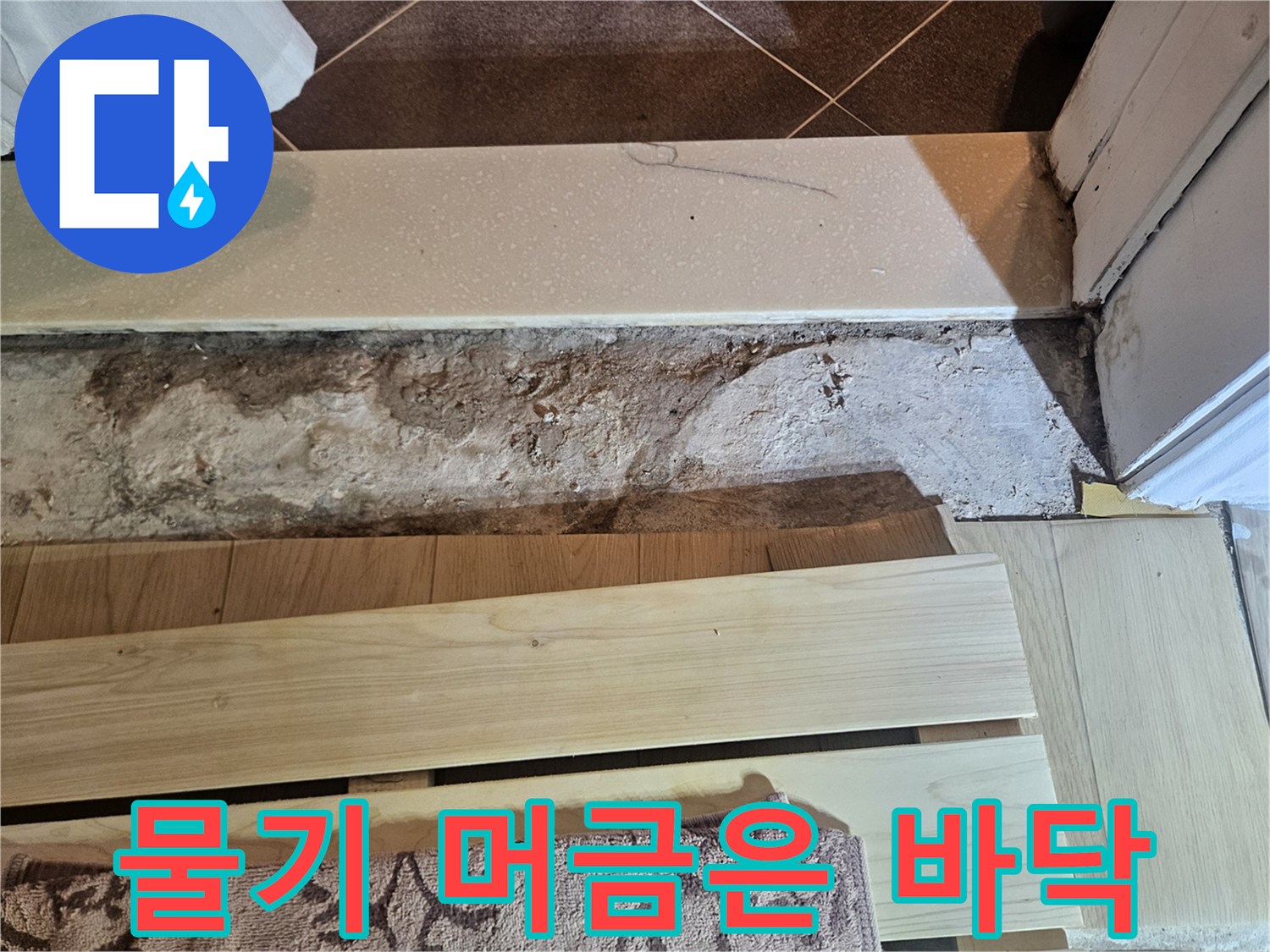 젖어있는-콘크리트-노출-부위